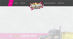 Desktop Screenshot of mrcheapeeinc.com